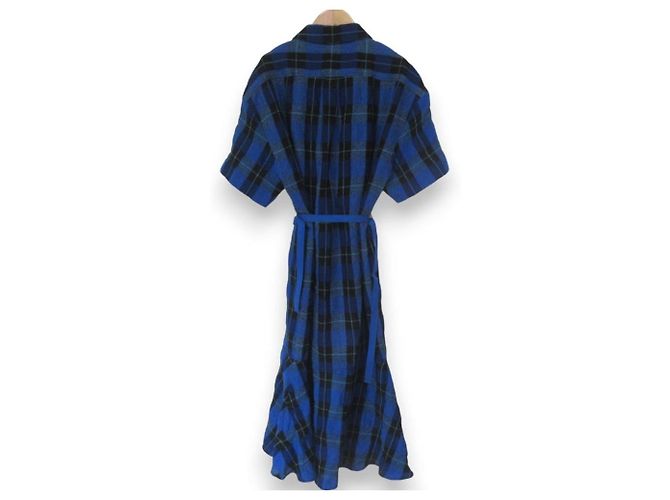 Stella Mc Cartney Stella McCartney Schlagkleid Schwarz Blau - Ansicht 2
