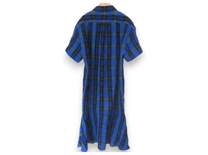 Stella Mc Cartney Stella McCartney Schlagkleid Schwarz Blau - Ansicht 4