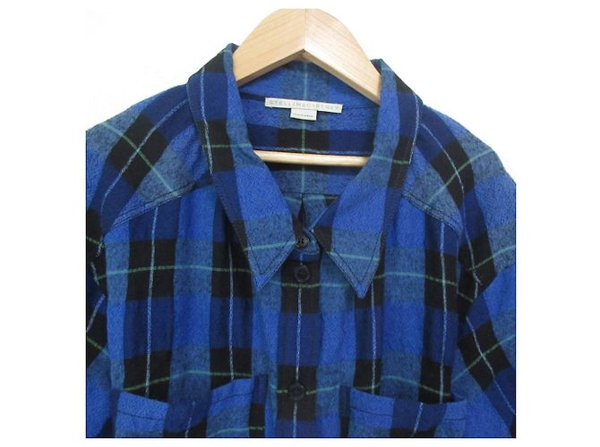 Stella Mc Cartney Stella McCartney Schlagkleid Schwarz Blau - Ansicht 5