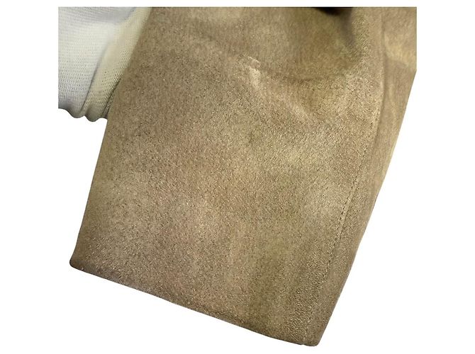 Autre Marque Chaqueta doble de ante especial agnes b. Beige - vista 5