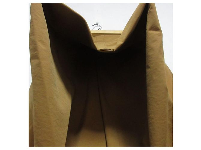 Pantalones anchos cortos elásticos ISSEY MIYAKE CANOPY Castaño Beige - vista 4