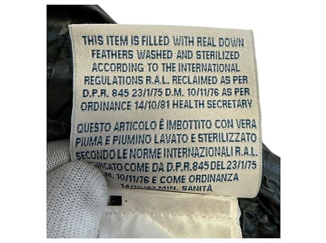 Chaleco largo de plumón Moncler BEAUMESNIL Verde - vista 12