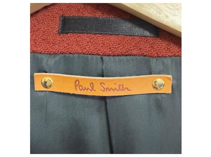 Abrigo de lana de doble botonadura Paul Smith Castaño Bronce - vista 4