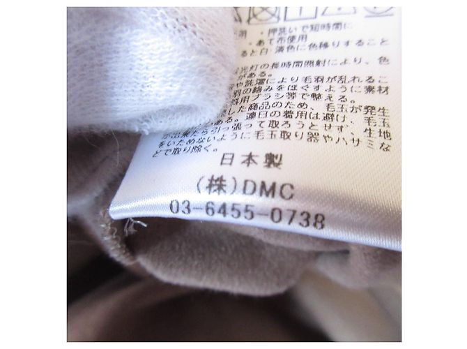 Autre Marque Vestido MICA&DEAL Skipper con cuello mao Castaño Bronce - vista 5
