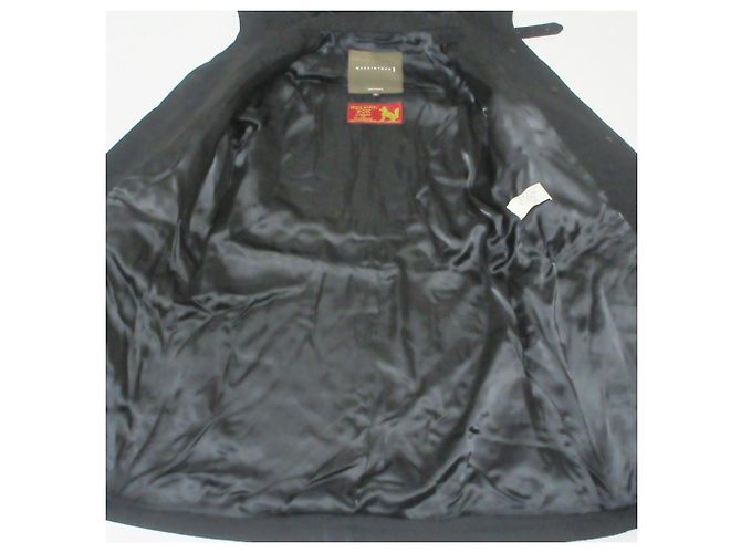Autre Marque Abrigo Mackintosh Golden Fox con capucha y cuello alto Negro - vista 7
