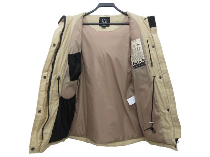 Autre Marque OSC CROSS Wool Boa Down Coat Beige - view 3