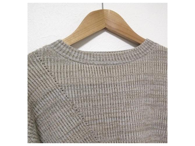 Autre Marque Woll-Polyester-Pullover DES PRES Beige - Ansicht 5