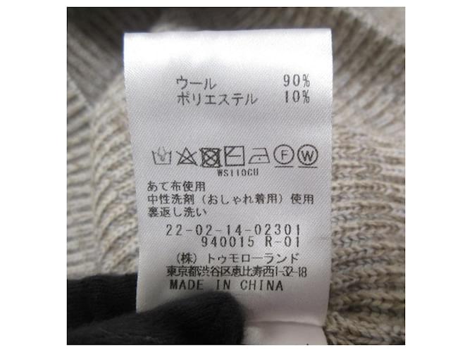 Autre Marque Woll-Polyester-Pullover DES PRES Beige - Ansicht 8