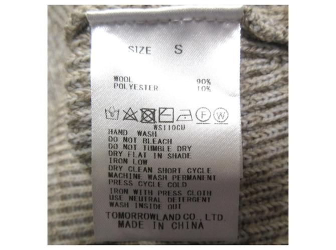 Autre Marque Woll-Polyester-Pullover DES PRES Beige - Ansicht 9