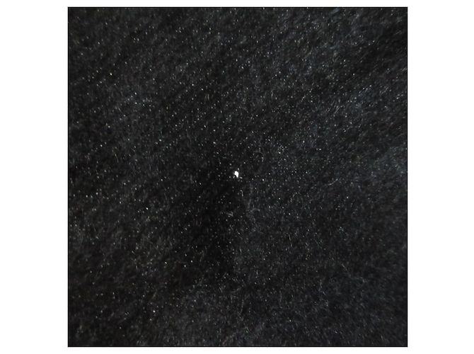Hermès Sciarpa 100% cashmere con logo ricamato Hermes Blu Blu navy - vista 9