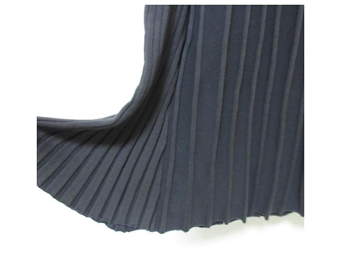 Autre Marque CINOH STRICKKLEID MIT REISSVERSCHLUSS Blau Marineblau - Ansicht 5