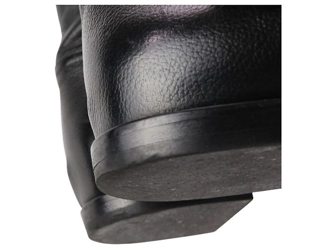 Autre Marque Botas largas de cuero Brenta Negro - vista 10