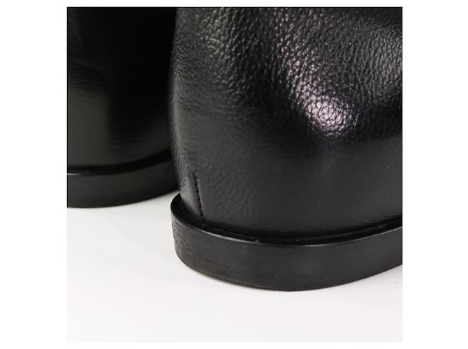 Autre Marque Botas largas de cuero Brenta Negro - vista 11