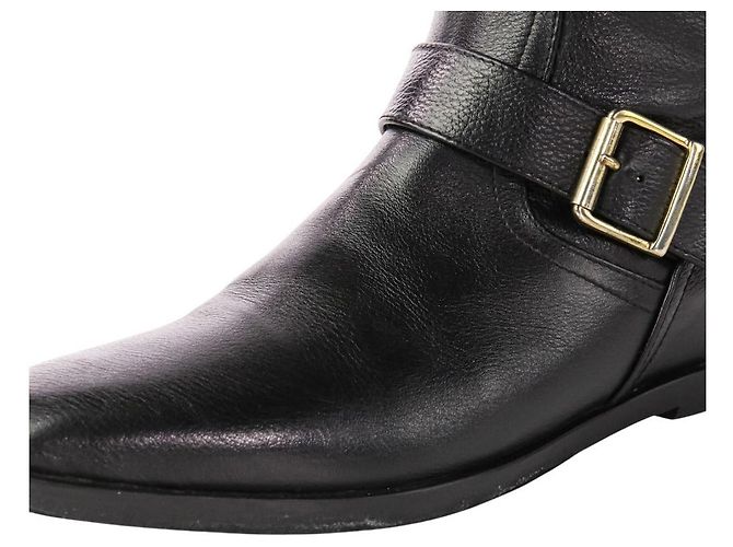 Autre Marque Botas largas de cuero Brenta Negro - vista 14