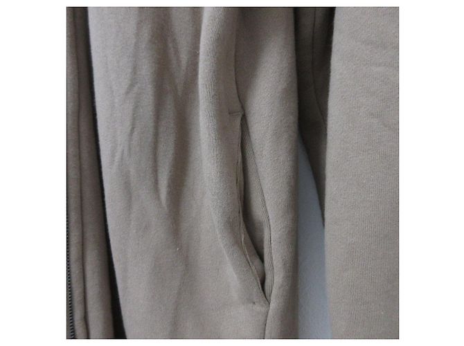 Autre Marque Americana AP STUDIO Exklusiver Sweat Long Hoodie Mantel Braun Kamel - Ansicht 7