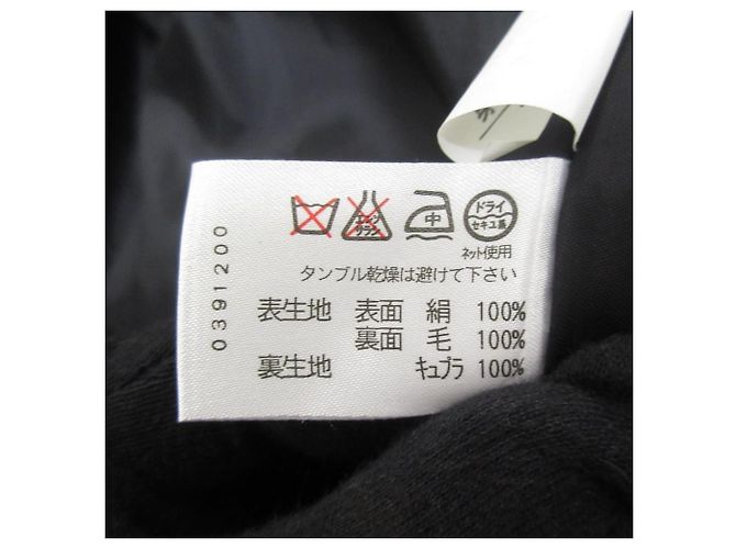 Autre Marque Chaqueta LEONARD de seda sin cuello Negro Multicolor - vista 13