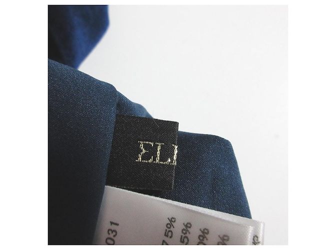 Autre Marque ELISA Samtkleid Blau - Ansicht 7