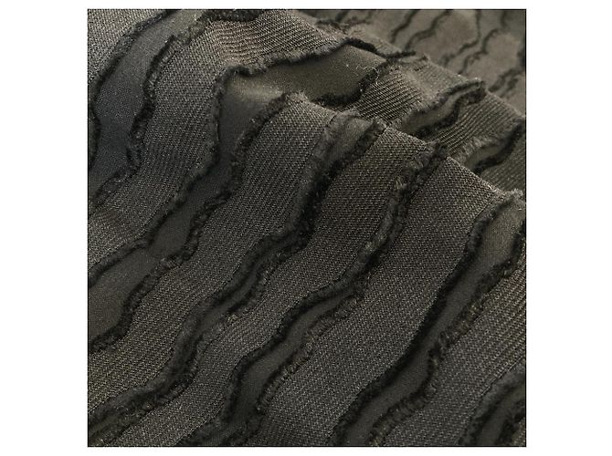 Autre Marque Falda evasé COTOO Flocky Border Negro - vista 6