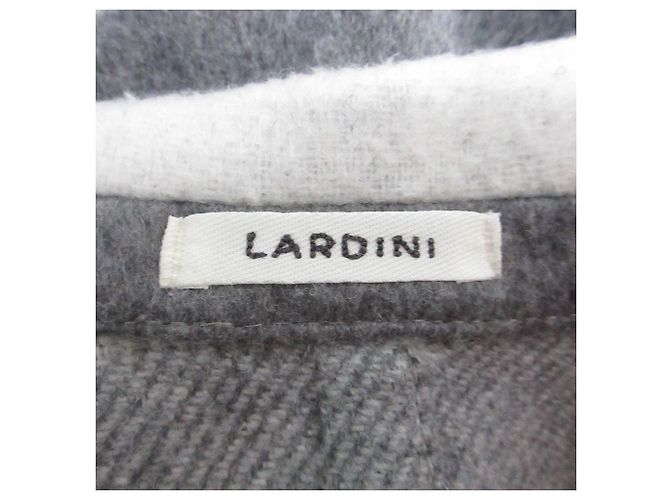 Autre Marque Abrigo Chester de lana Lardini Castaño - vista 5