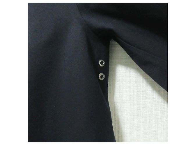 Autre Marque Cappotto con cappuccio in gomma Mackintosh Blu Blu navy - vista 6