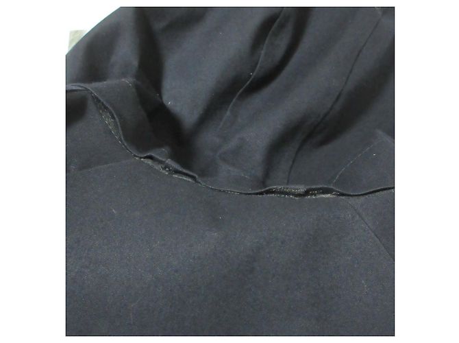 Autre Marque Cappotto con cappuccio in gomma Mackintosh Blu Blu navy - vista 9
