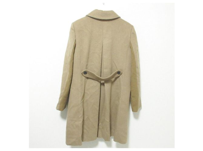 Abrigo de lana negro Paul Smith Beige Camello - vista 2
