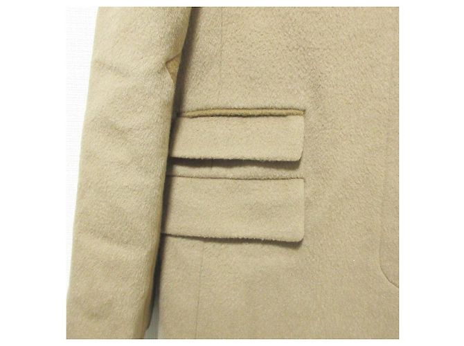 Abrigo de lana negro Paul Smith Beige Camello - vista 5