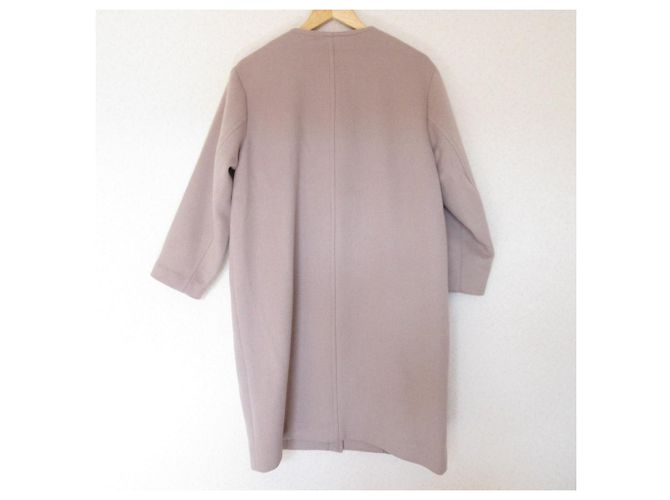 Autre Marque Abrigo sin cuello Spick and Span Beige - vista 2