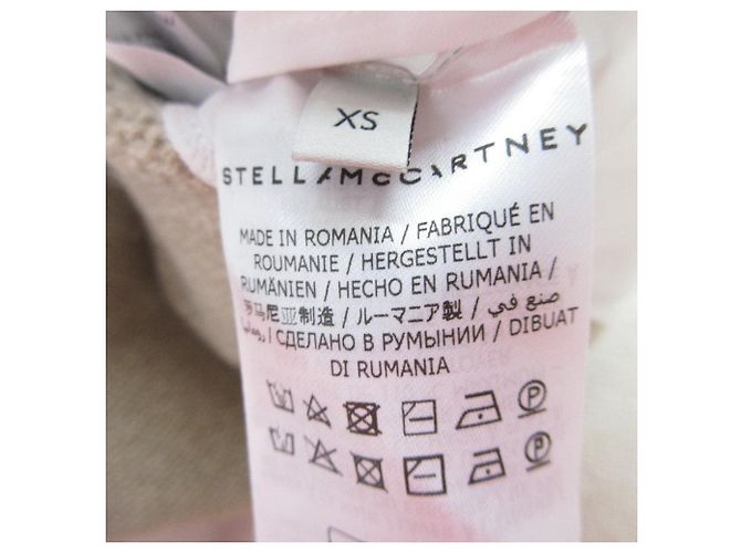 Stella Mc Cartney Camicia a maniche lunghe Stella McCartney Docking Long Knit Sweater Bianco Beige - vista 6