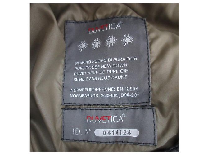 Autre Marque Abrigo de plumón Kappa en nylon DUVETICA Negro - vista 9