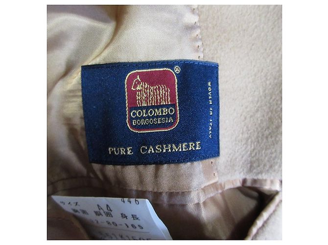 Abrigo de puro cachemir Roberta di Camerino Beige - vista 6