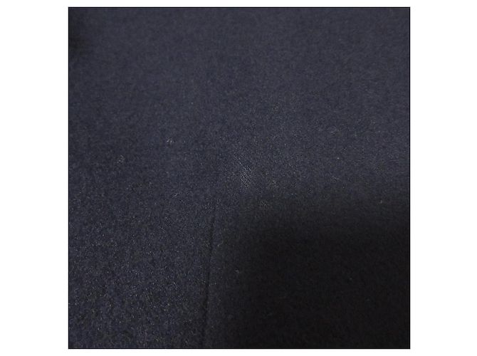 Doppeljacke aus Wolle von Yves Saint Laurent Blau Marineblau - Ansicht 13
