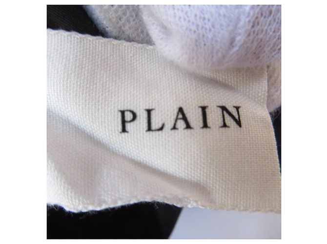 Autre Marque Abito camicia con collo alla coreana PLAIN PEOPLE Nero - vista 3