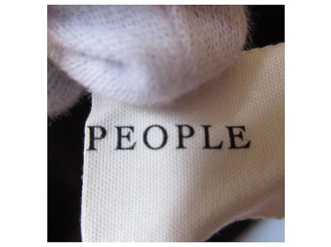 Autre Marque Abito camicia con collo alla coreana PLAIN PEOPLE Nero - vista 4