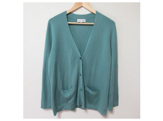 Autre Marque Mackintosh Riasmooth Strick 2way Cardigan Ensemble Grün - Ansicht 2