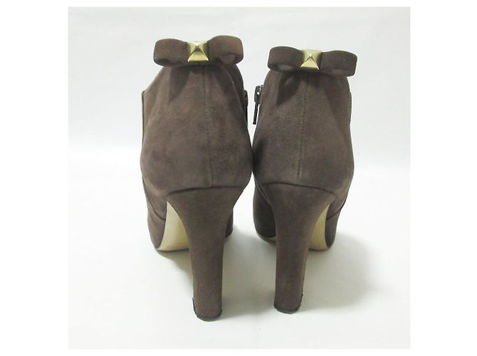 Botines de ante con lazo trasero kate spade new york Castaño - vista 2