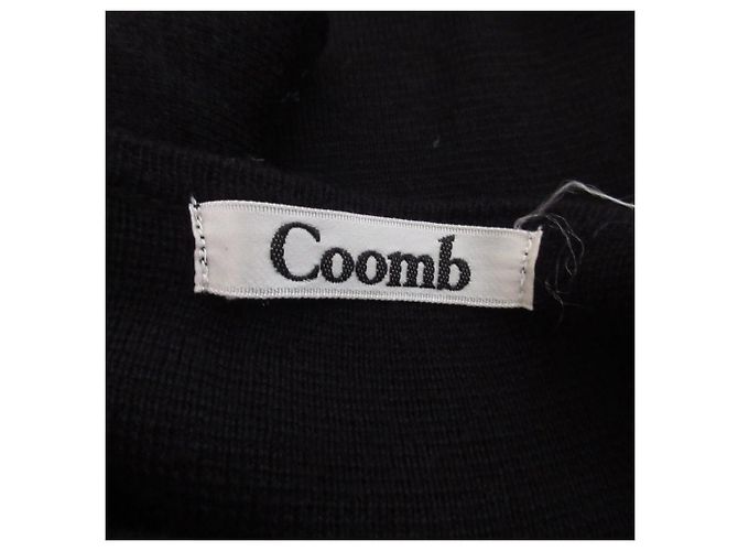 Autre Marque Coomb Strickkleid aus Wollmischung Schwarz - Ansicht 3
