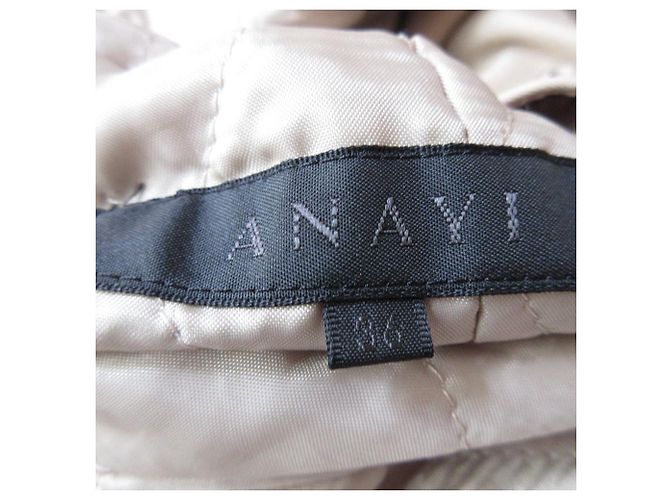 Autre Marque Cappotto Trench con fodera trapuntata ANAYI Beige - vista 8