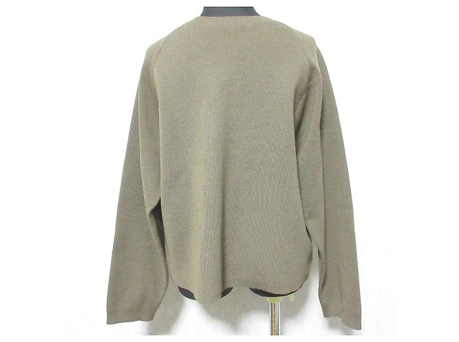 Autre Marque Liesse 2WAY Strickpullover Cardigan aus Milano-Rippstrick Braun - Ansicht 5