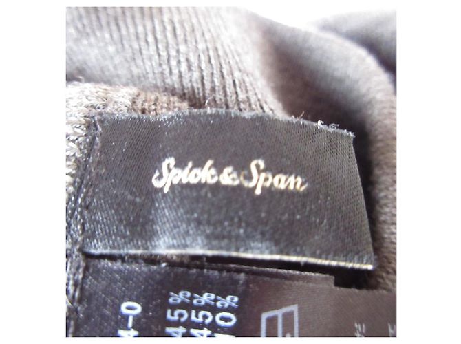 Autre Marque Falda de punto acampanada Spick and Span Castaño - vista 3