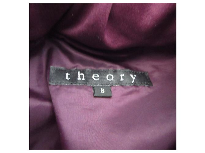 Giacca corta Theory Down Cropped Jacket Porpora - vista 5