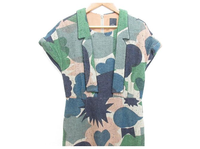 Autre Marque mina perhonen flower basket kleid Mehrfarben - Ansicht 3