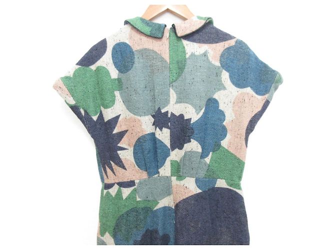 Autre Marque mina perhonen flower basket kleid Mehrfarben - Ansicht 4