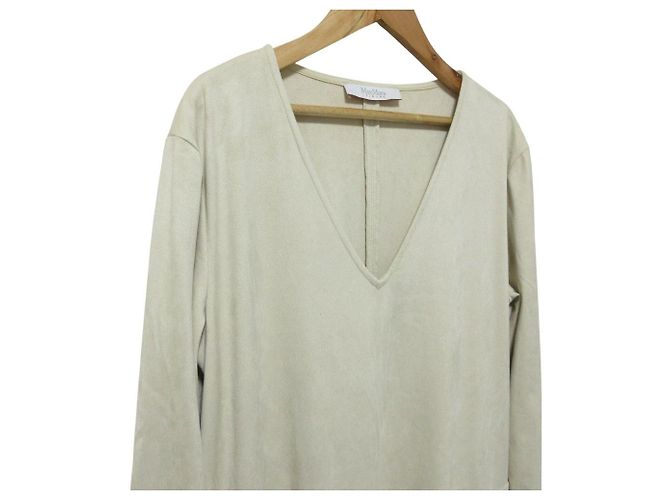 Max Mara LEISURE Maxikleid Beige - Ansicht 4