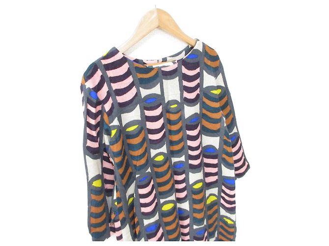 Autre Marque Bonbon Kaschmirkleid mina perhonen Mehrfarben - Ansicht 3
