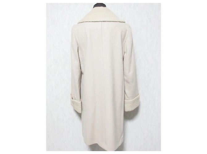 Autre Marque Abrigo Ballsey Double Melton Beige - vista 2