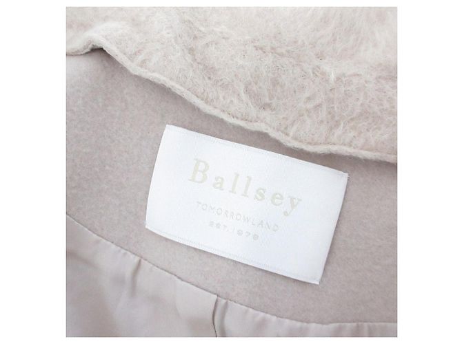 Autre Marque Abrigo Ballsey Double Melton Beige - vista 6