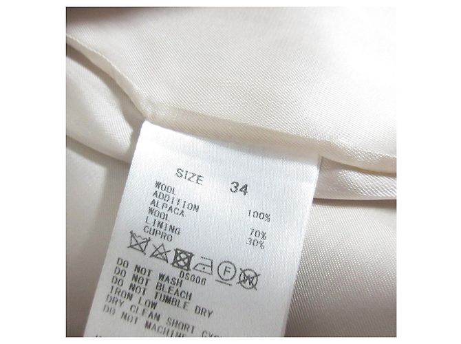 Autre Marque Abrigo Ballsey Double Melton Beige - vista 7