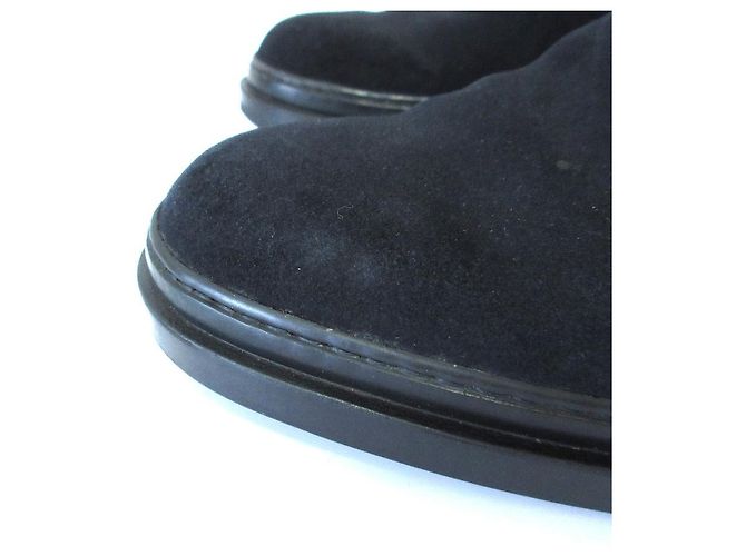 Botines cortos de ante TOD'S Negro - vista 17
