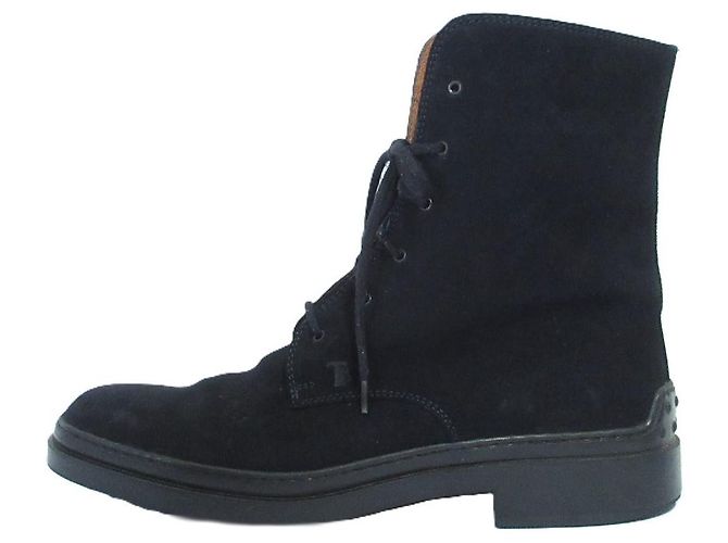 Botines cortos de ante TOD'S Negro - vista 2